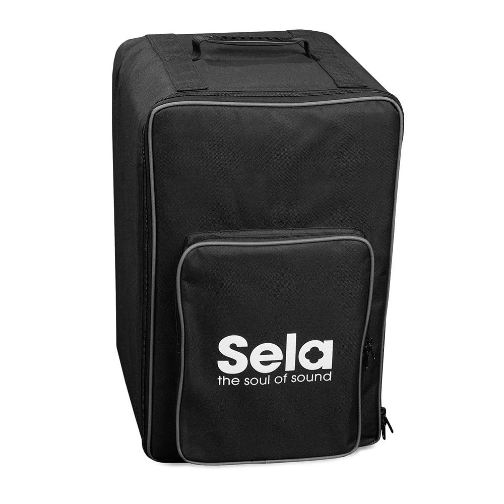 Sela SE 131 Varios Green Cajon Set with Backpack + cajon pad + Book + CD and DVD Box Drum (SE131)