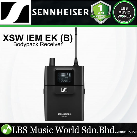 Sennheiser IEM EK Wireless Stereo Transmitter Bodypack Receiver
