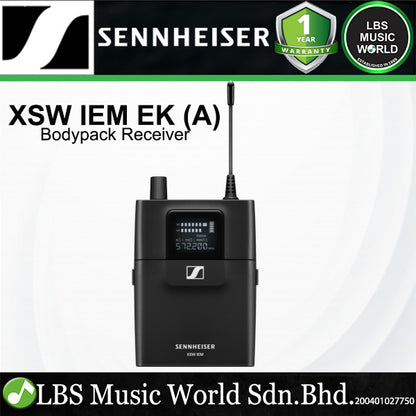 Sennheiser IEM EK Wireless Stereo Transmitter Bodypack Receiver