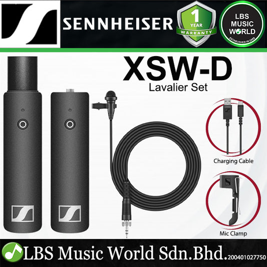 Sennheiser XSW-D Portable Wireless Vocal Microphone and Lavalier Mic Set