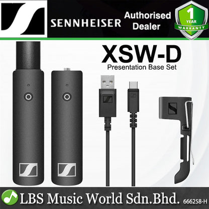 Sennheiser XSW-D XLR Presentation Instrument Base Set (XSWD XSW D)
