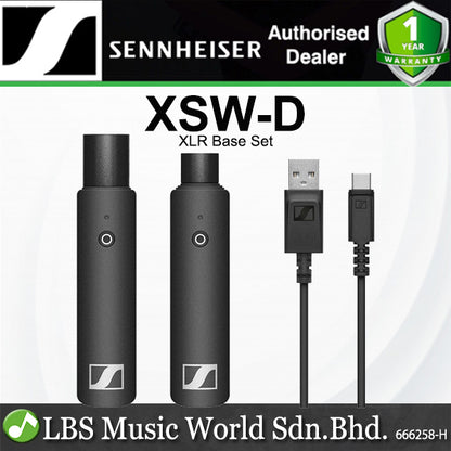 Sennheiser XSW-D XLR Presentation Instrument Base Set (XSWD XSW D)