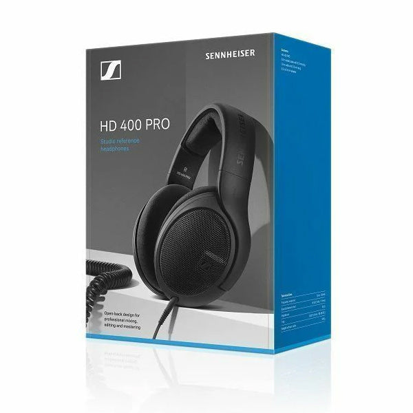 Sennheiser HD 400 Pro Over Ear Wired Studio Headphone with Velour Earpad