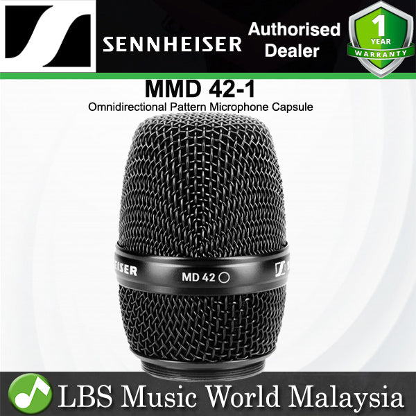 Sennheiser MMD 42-1 Omnidirectional Pattern Dynamic Microphone Module Mic Head (MMD42 1)
