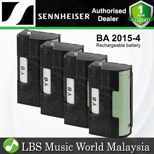 Sennheiser BA 2015-4 Rechargeable Battery Pack for Sennheiser Evolution Wireless - 4 Pieces (BA2015)