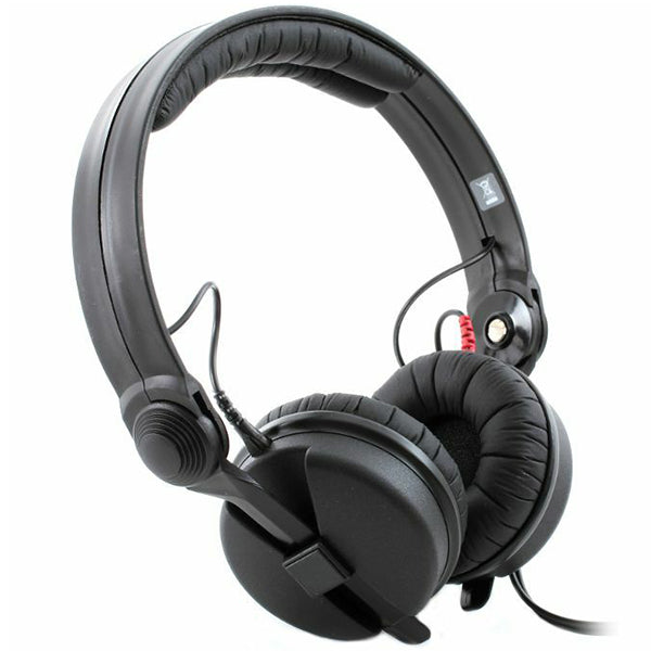 Sennheiser HD 25 Closed Back On Ear Studio Headphones Flip Away Earcup Detachable Cables (HD25)