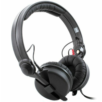 Sennheiser HD 25 Closed Back On Ear Studio Headphones Flip Away Earcup Detachable Cables (HD25)