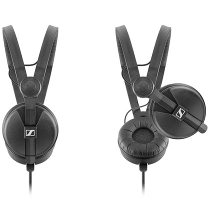 Sennheiser HD 25 Closed Back On Ear Studio Headphones Flip Away Earcup Detachable Cables (HD25)