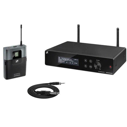 Sennheiser XSW 2-Ci1 Wireless Guitar System with Ci1 Instrument Cable, SK-XSW Bodypack Transmitter and EM-SXW 2 Receiver (XSW2CI1)