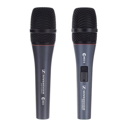 Sennheiser e 865 Electret Super Cardioid Pickup Handheld Condenser Microphone with Mic Cable (e865)