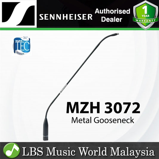 Sennheiser MZH 3072 70CM Metal Gooseneck Two Flexible Sections For ME34, ME35 and ME36 Microphone Heads (MZH3072)