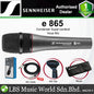 Sennheiser e 865 Electret Super Cardioid Pickup Handheld Condenser Microphone with Mic Cable (e865)