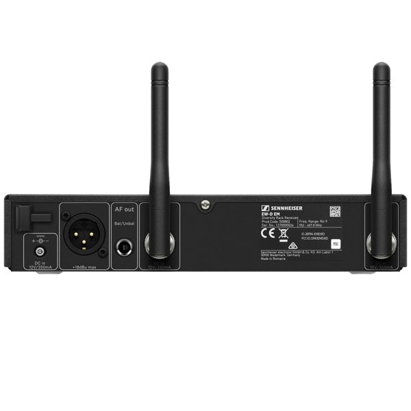 Sennheiser EW-D ME4 SET Digital Wireless Lavalier System with Cardioid Microphone With Hardcase (EWDME4)