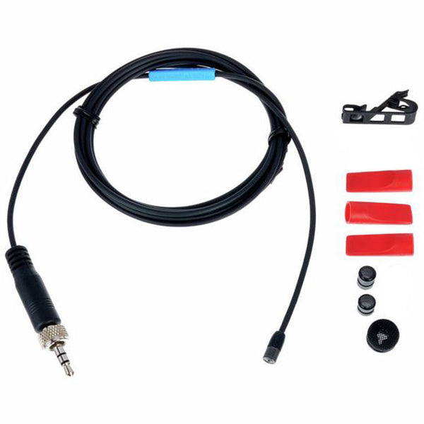 Sennheiser MKE 2-EW Gold Subminiature Omnidirectional Lavalier Microphone for for Theater and Broadcast Applications - Black (MKE2 EW)