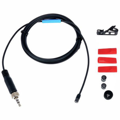 Sennheiser MKE 2-EW Gold Subminiature Omnidirectional Lavalier Microphone for for Theater and Broadcast Applications - Black (MKE2 EW)