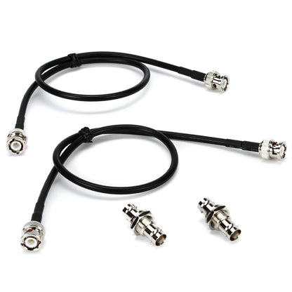 Sennheiser GA 2-XSW 2 Front Antenna Extension Cables Mount Kit with BNC Bulkhead for EM-XSW Receiver (Pair)