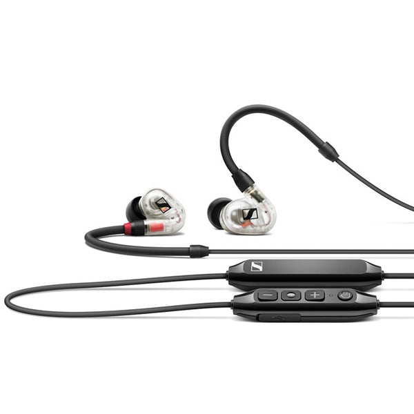 Sennheiser IE 100 PRO Wireless In Ear Monitors Headphones Mic SYS 10 Dynamic Transducer Detachable Cable Microphone with Bluetooth and Pouch Bag (IE100PRO)