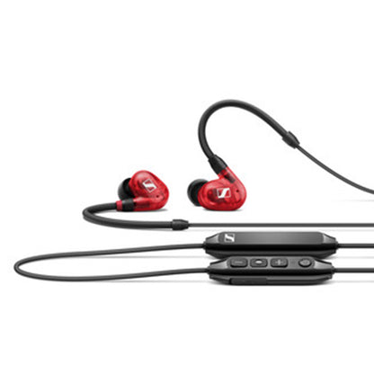 Sennheiser IE 100 PRO Wireless In Ear Monitors Headphones Mic SYS 10 Dynamic Transducer Detachable Cable Microphone with Bluetooth and Pouch Bag (IE100PRO)