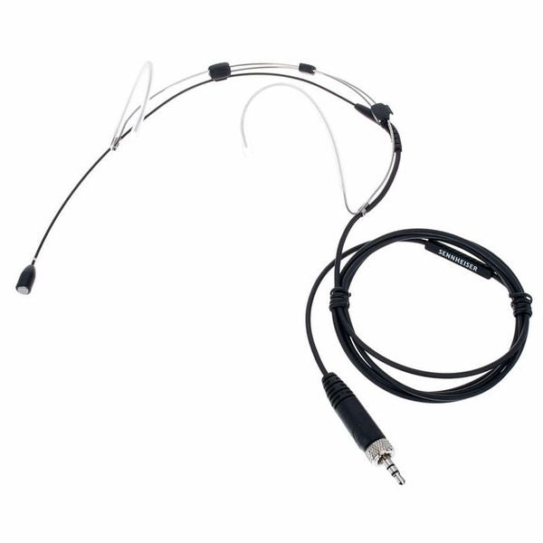 Sennheiser HSP Essential Omni Omnidriectional Headset Microphone with 20Hz-20kHz Pickup and Integrated 4.25 Inch Cable with 3.5mm Connector - Black