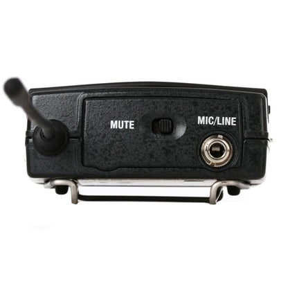 Sennheiser SK 100 G4 Wireless Bodypack Transmitter Infrared Sync, Charging Contacts, Cable Emulation, and RF Mute (SK100G4)