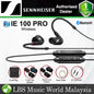 Sennheiser IE 100 PRO Wireless In Ear Monitors Headphones Mic SYS 10 Dynamic Transducer Detachable Cable Microphone with Bluetooth and Pouch Bag (IE100PRO)