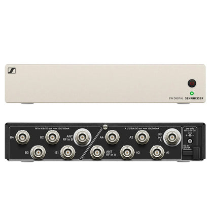 Sennheiser EW-D ASA Q-R-S Active Antenna Splitter Kit with Power Supply and 8x BNC Interconnect Cables (EW D ASA QRS)