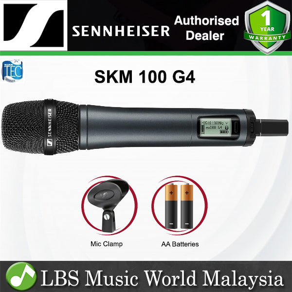 Sennheiser SKM 100 G4 Wireless Mic Handheld Microphone Transmitter (SKM100G4)