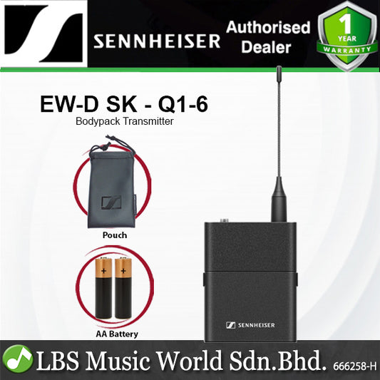 Sennheiser EW-D SK Digital Wireless Body Pack Base Audio System (EW D)