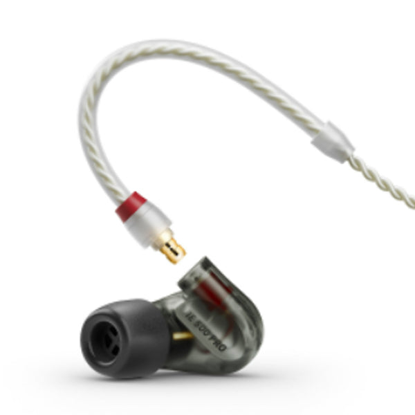 Sennheiser IE 500 PRO Monitor In Ear Earphones SYS 7 Dynamic Transducer and Detachable Clear Twisted Cable with Soft Case (IE500PR0)