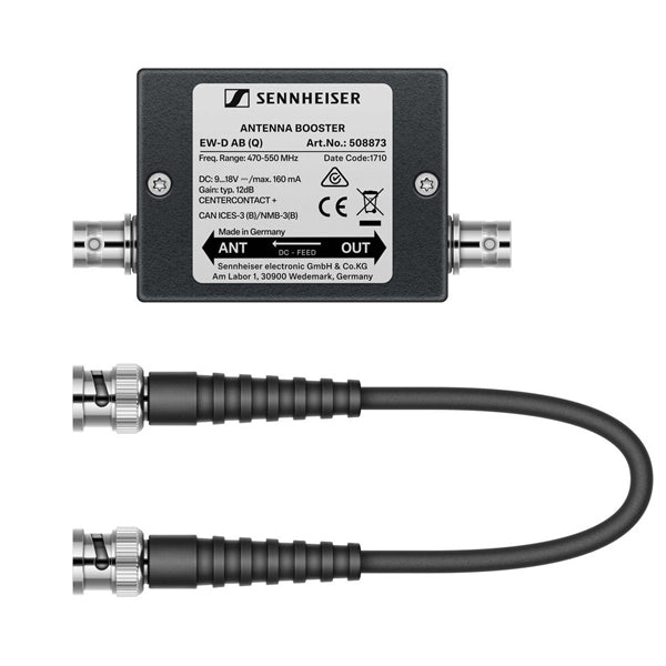 Sennheiser EW-D AB Antenna Booster for Evolution Wireless Digital systems (EWDAB)