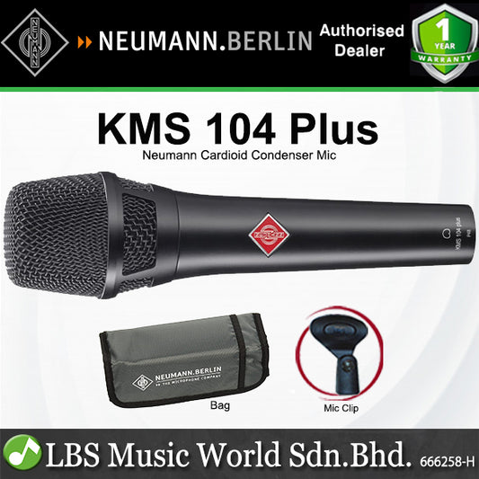 Sennheiser KMS 104 Plus Neumann Cardioid Condenser Mic Handheld Vocal Microphone (KMS104Plus)
