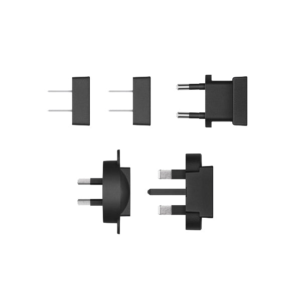 Sennheiser Adapter Set NT 12-5 CW+ Full Prong Set for EW-D EM Receivers (NT12-5CW+)
