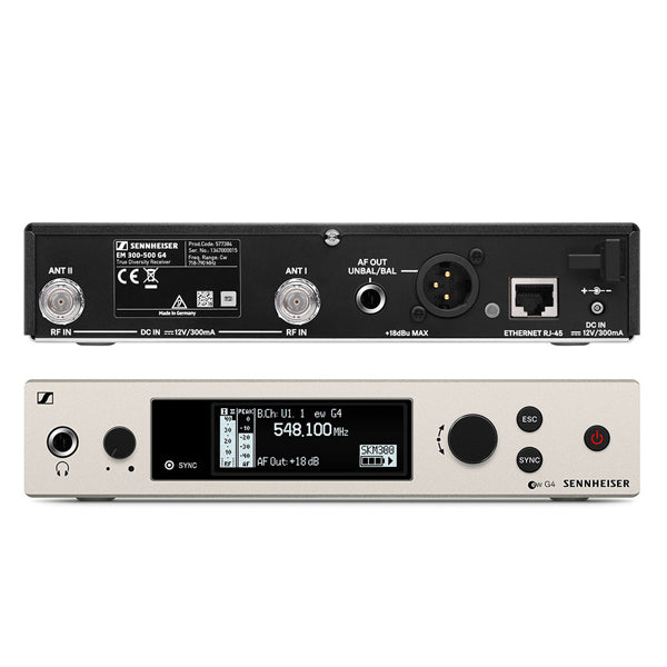 Sennheiser EW 300 G4-BASE-SKM-S Handheld Transmitter Wireless System with Accesories and without Mic Capsule