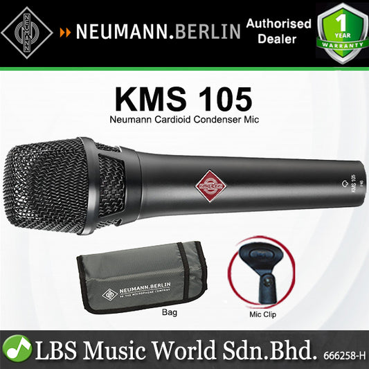Sennheiser KMS 105 Neumann Cardioid Condenser Mic Handheld Vocal Microphone (KMS105)
