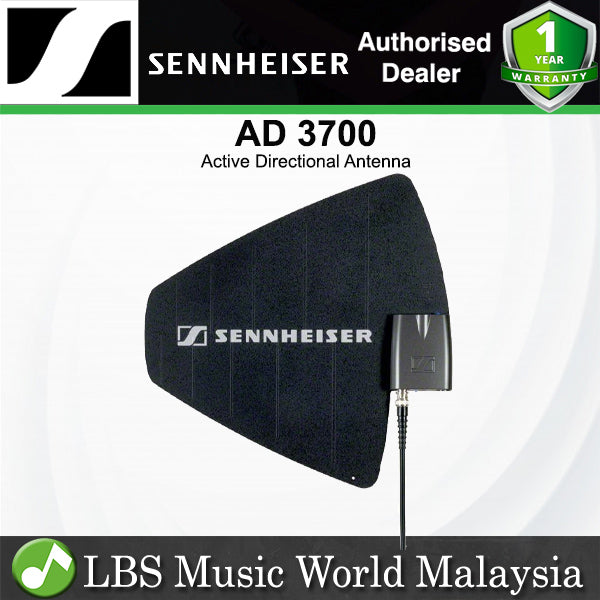 Sennheiser AD 3700 Active Directional Antenna Compatible with EM3731, 3732-II and EM2000 (AD3700)