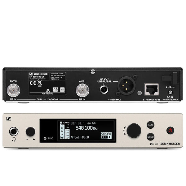 Sennheiser EW 300 G4-BASE SK-RC Wireless Microphone System with Bodypack and Hardcase (BASE SKRC)