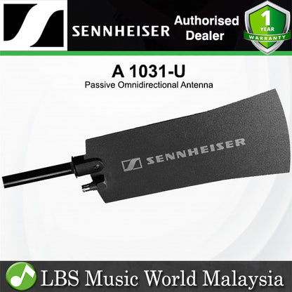 Sennheiser A 1031-U Passive Omnidirectional Wideband Antenna for Sennheiser Wireless Systems (A1031U)
