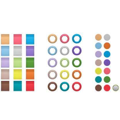 Sennheiser EW-D Color Coding Labels Wireless Link Identification for Evolution Wireless Digital Receivers and Transmitters
