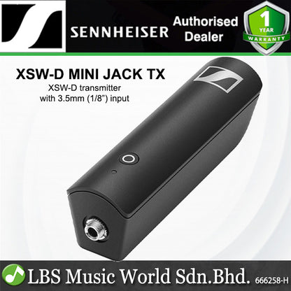 Sennheiser XSW-D Transmitter Plug and Play Digital Wireless Instrument TX (XSWD)