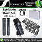 Sennheiser e600 Series Evolution Drum Microphone Set Complete Drum Miking Solution with Mic