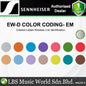 Sennheiser EW-D Color Coding Labels Wireless Link Identification for Evolution Wireless Digital Receivers and Transmitters