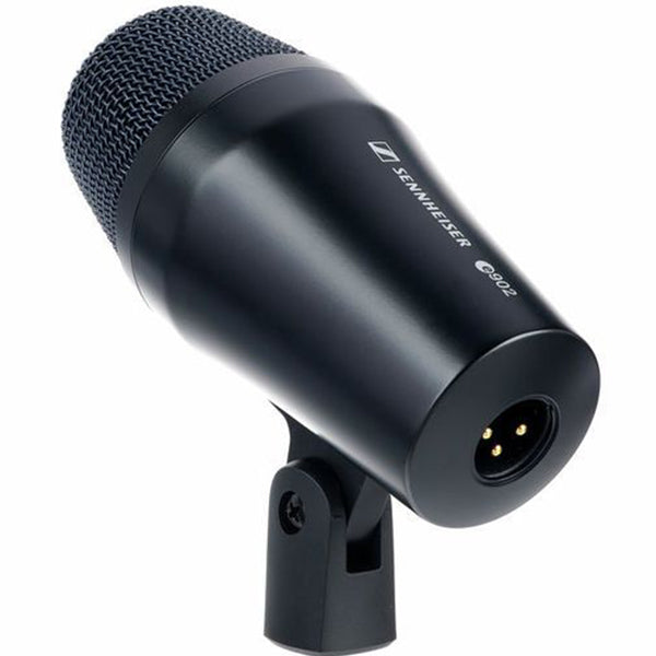 Sennheiser e 902 Dynamic Cardioid Bass Instrument Mic Kick Drum Microphone with Integral Stand Mount and Bag (e902)