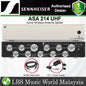 [Discontinued] Sennheiser ASA 214-UHF Active Wireless Antenna Splitter for G3 and G4 Receivers, with Power Supply and Eight 20 Inch BNC Cables (ASA214UHF)
