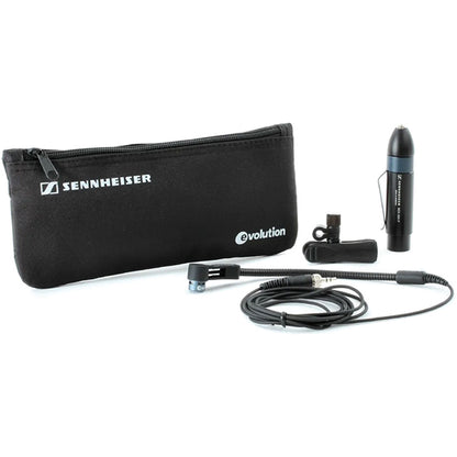 Sennheiser e 908 B Small Diaphragm Condenser Mic Gooseneck Clip On Microphone for Brass Instruments with Bag (e908B)
