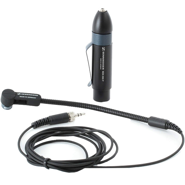 Sennheiser e 908 B Small Diaphragm Condenser Mic Gooseneck Clip On Microphone for Brass Instruments with Bag (e908B)