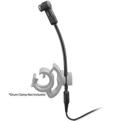 Sennheiser e 908 B Small Diaphragm Condenser Mic Gooseneck Clip On Microphone for Brass Instruments with Bag (e908B)