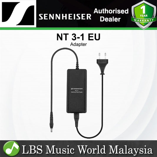 Sennheiser NT 3-1 12V 2.5A Power Supply for Sennheiser AC 2, AC 3, L2015G2, and Other Wireless Equipment (NT3-1)