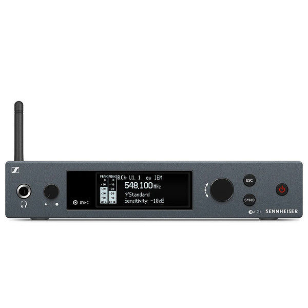 Sennheiser EW IEM G4-TWIN Double Wireless In Ear Monitoring System for Profesional Live Sound Applications with Hardcase(G4 Twin)