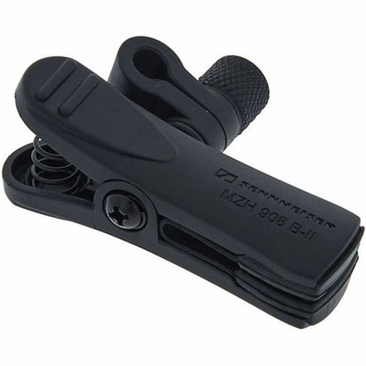 Sennheiser MZH 908 B Robust Microphone Horn Clamp  Brass Instrument for  e608, e908 Mic (MZH908B)
