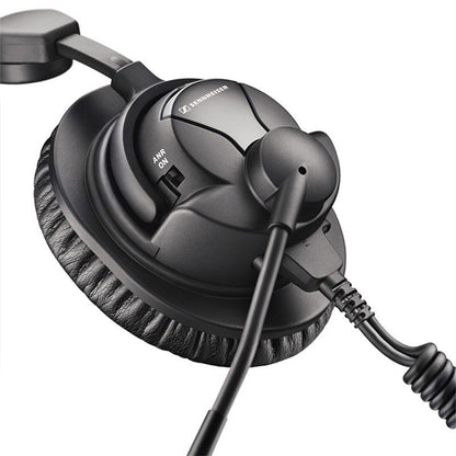 Sennheiser HMDC 27 Professional Broadcast Headset Dynamic Microphone Hyper Cardioid Mic NoiseGard with Cable (HMDC27)